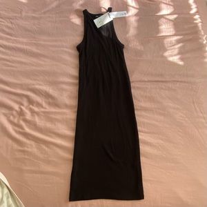 NWT Zara Bodycon Midi Tank Dress